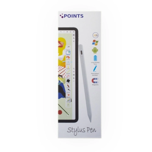 point pin 500x500 1 - قلم ذكي بوينتس برو ابيض يدعم جميع الاجهزه الذكيه