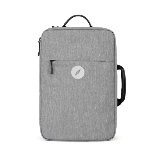 HENRY backpack 3 1200x 512x512 - شنطة جلبانو هينري بأكمام مزدوجة ظهر مقاس 17 إنش متعددة الاستخدام  - رمادي