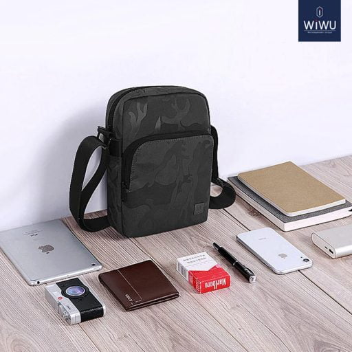 WIWU Crossbody Bag 512x512 - حقيبة كامو طويلة تمر بالجسم من ويوو - اسود جيشي